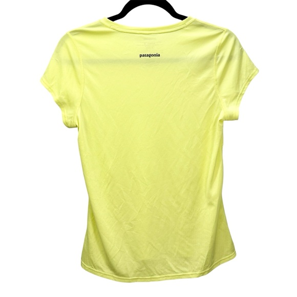 Patagonia Common Threads Women’s Performance Yellow T-Shirt - Picture 3 of 10